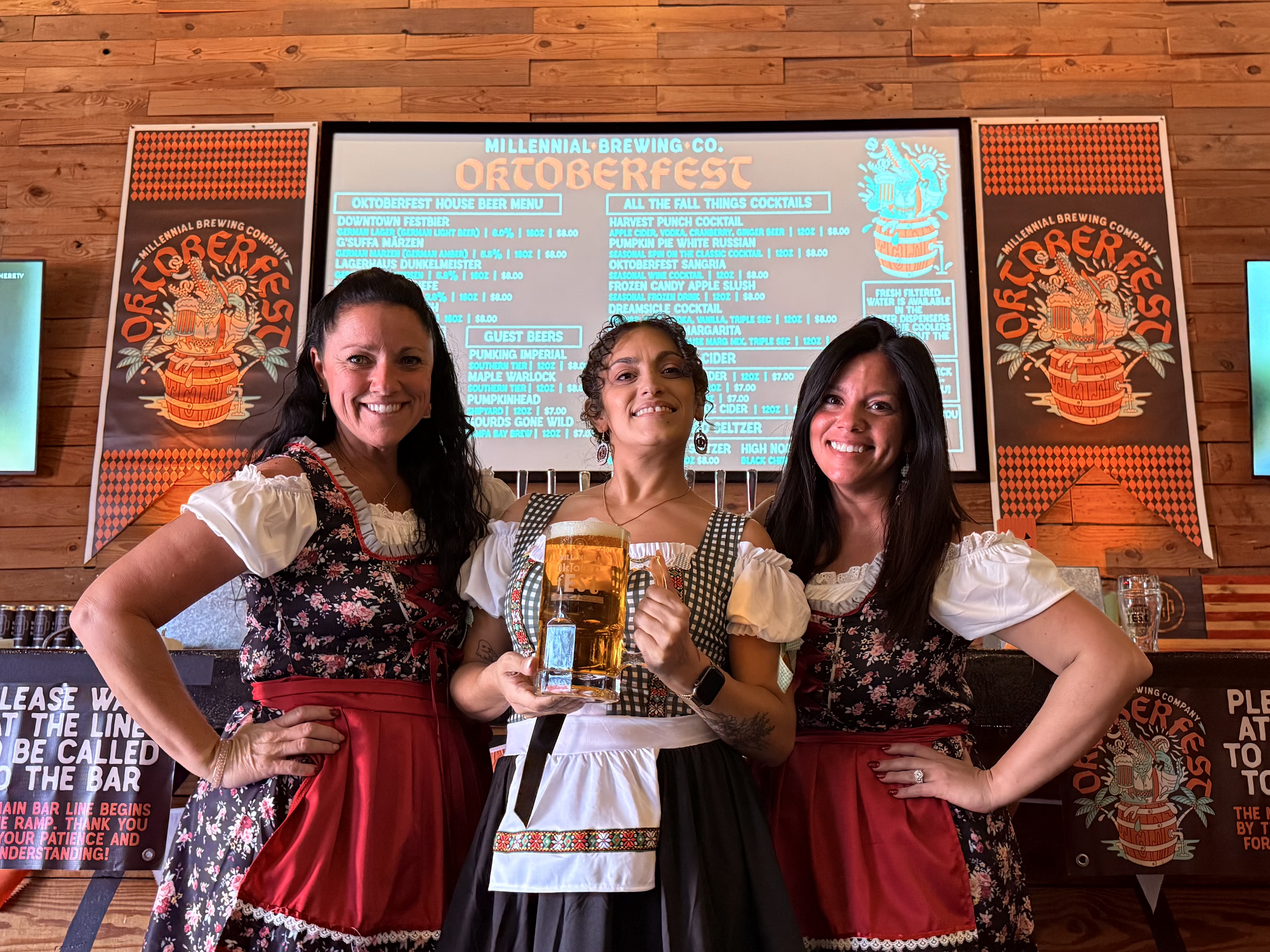 Millennial Oktoberfest Girls
